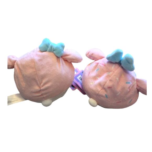 TeeTurtle Sanrio My Melody Reversible Plush (Lot of 2) Scented Plushies, 4” - Picture 2 of 5